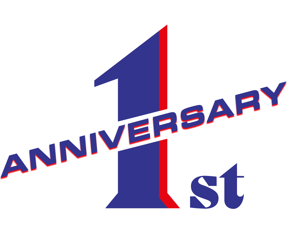 1st ANNIVERSARY